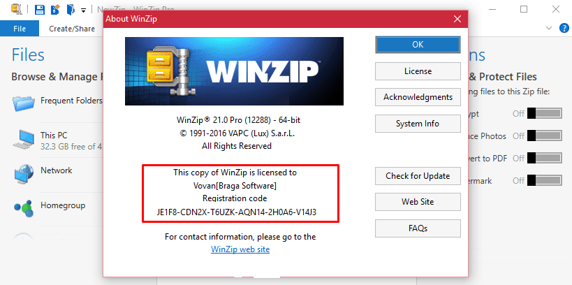 Winzip 21 Serial Key Youtube