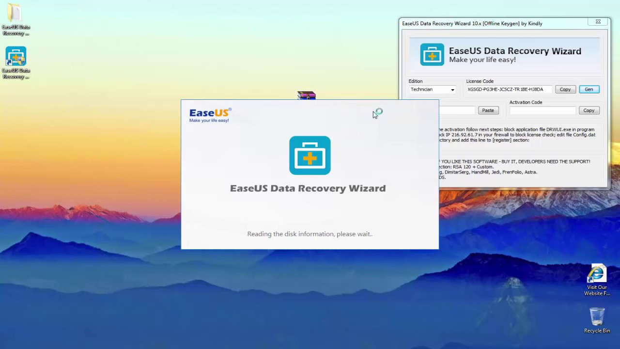 Easeus Data Recovery 11.6.0 Serial Key Free Download